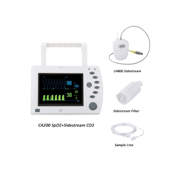 Portable SPO2&ETCO2 Monitor CA200